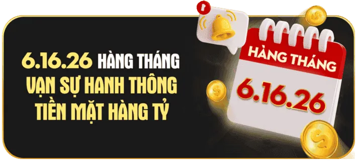 Chương trình hoàn trả và thưởng hàng ngày cho người chơi
